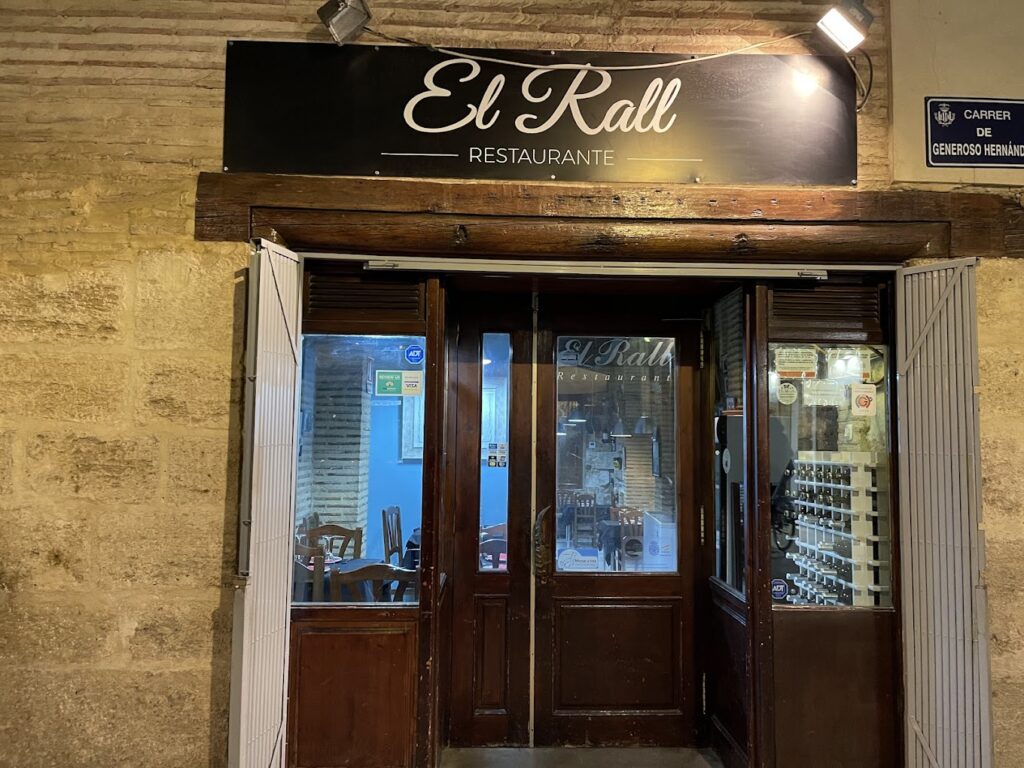 El Rall Restaurant Valencia