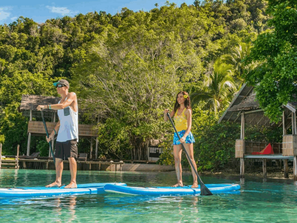 Paddleboarding Raja Ampat Papua Diving Resort