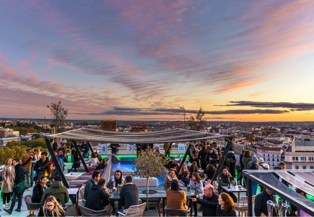 Rooftop Bar Madrid, Círculo de Bellas Artes