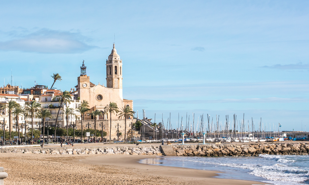 Beaches Sitges Spain