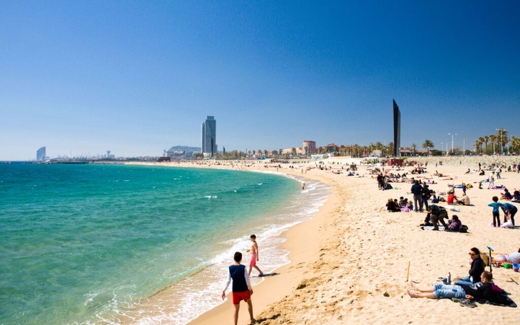Bogatell Beach Barcelona