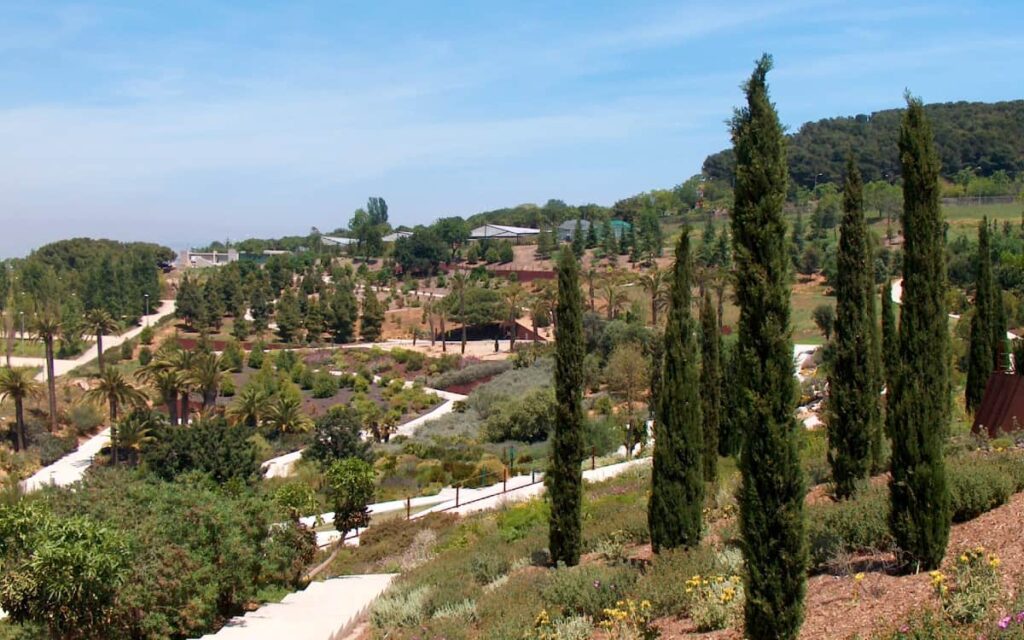 Botanical Garden on Montjuïc Hill Barcelona Spain
