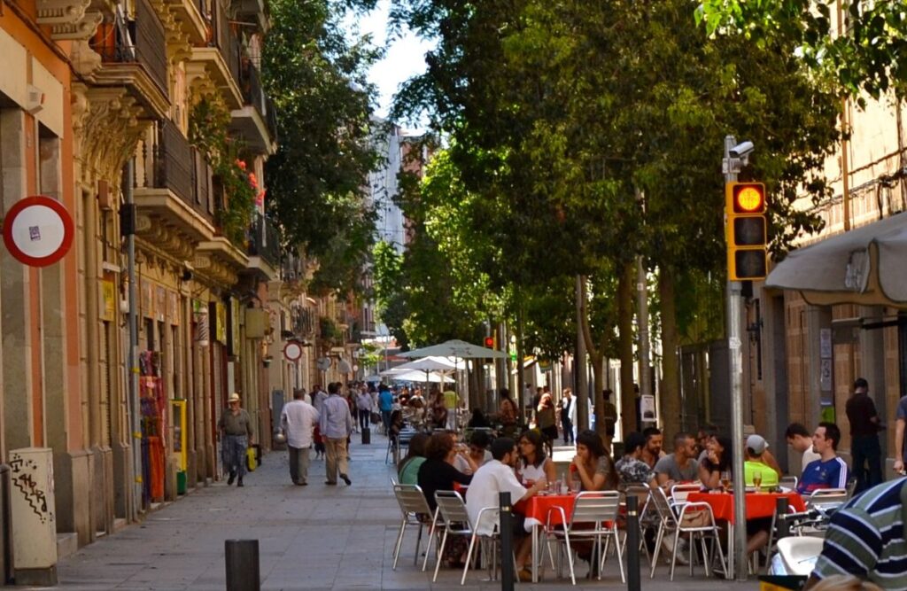 Carrer de Blai Poble-sec Barcelona