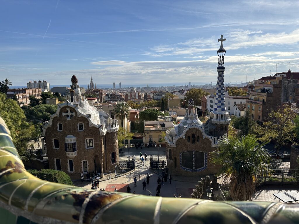 Gaudi Architecture Barcelona Park Guell