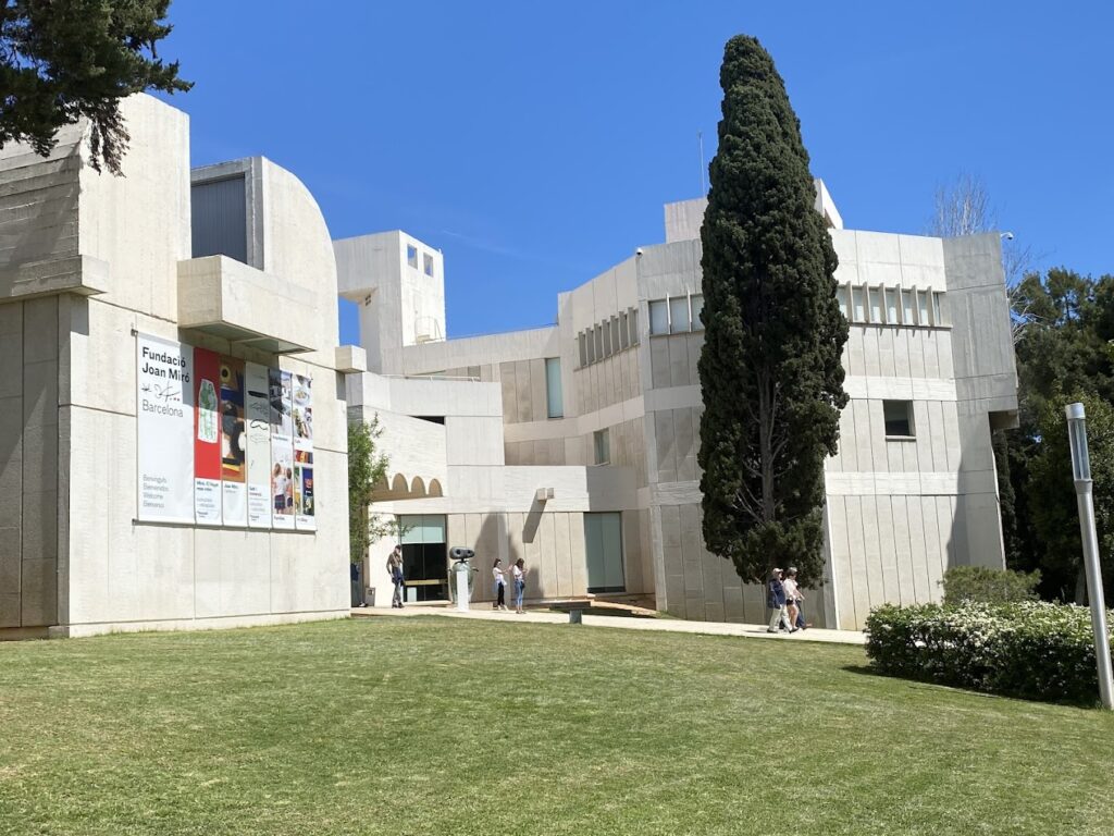 Joan Miró Foundation Montjuïc Barcelona Spain