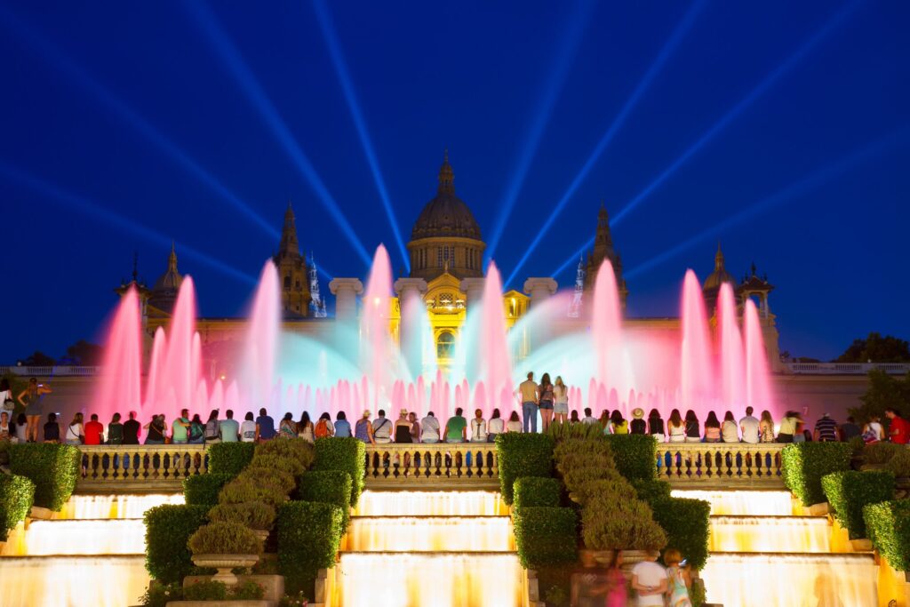 Magic Fountain of Montjuïc Barcelona Spain