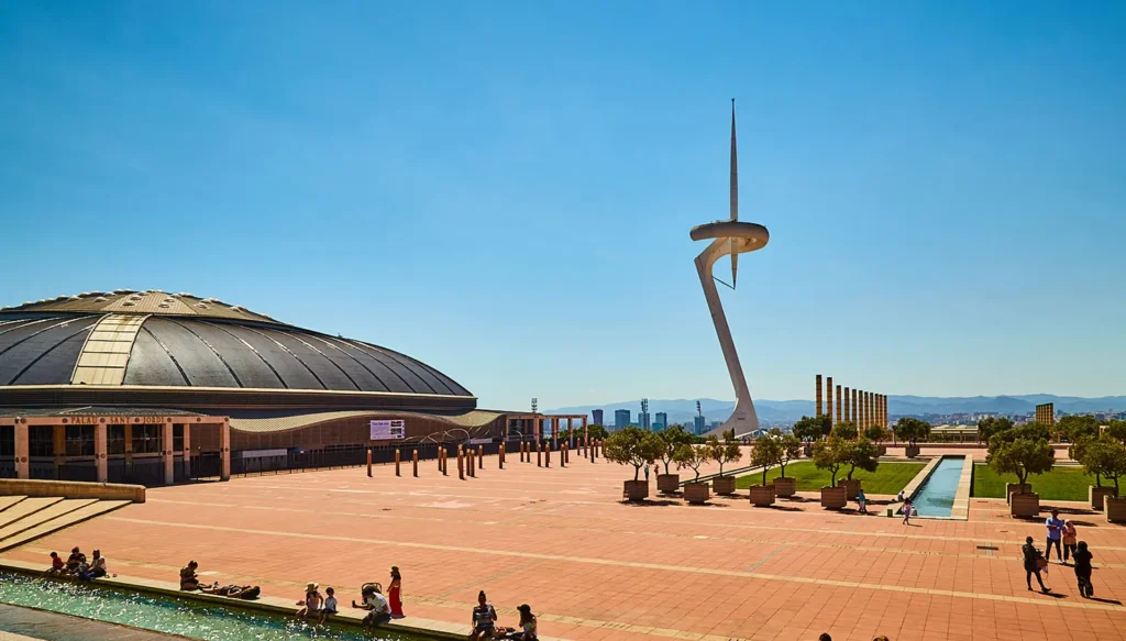Olympic Ring and 1992 Architecture Barcelona