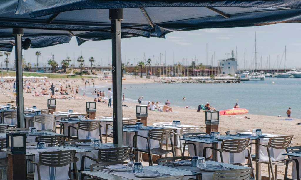 Platja Ca la Nuri Restaurant Barcelona Beach