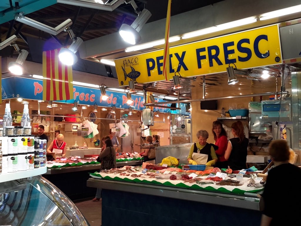 Santa Caterina Market Barcelona Food