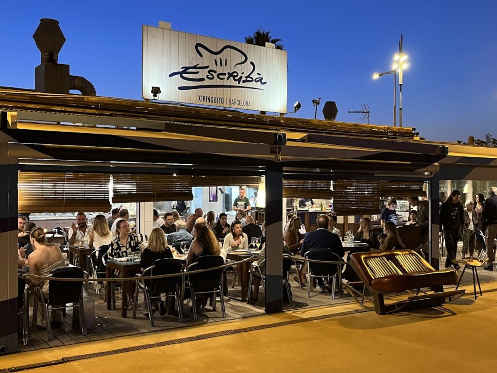 Xiringuito Escribà Barcelona Beach Restaurant